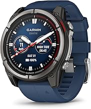 Garmin® quatix® 8, 51 mm, Marine GPS Smart手錶, Bright AMOLED 顯示器, Chartplotter Controls, Built-in Flashlight, 24/7 H...